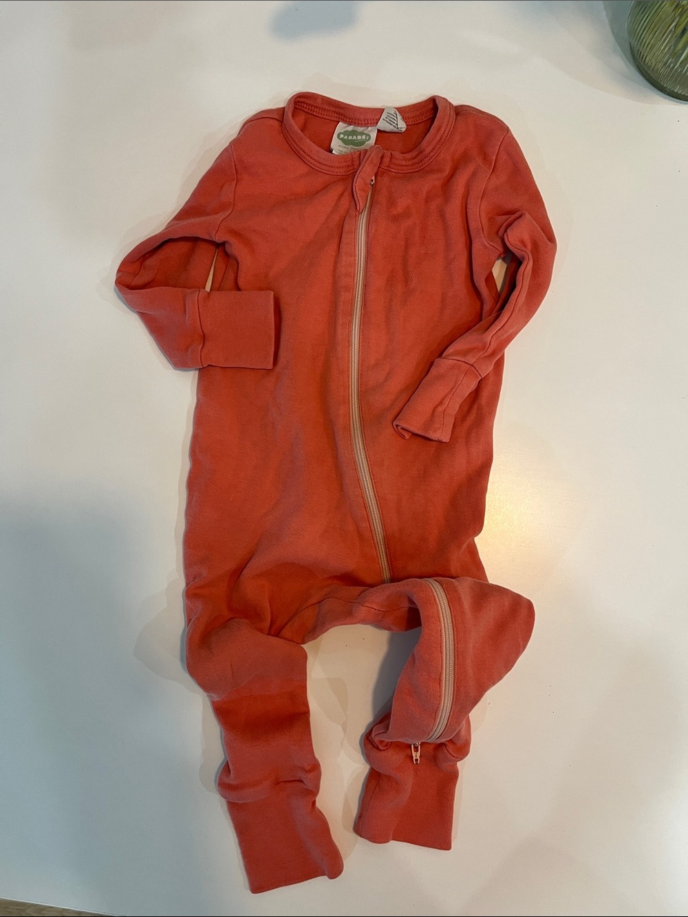 Parade zip pajamas longsleeve 18-24 months